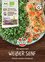 Sperli BIO Microgreen-Saat Weißer Senf