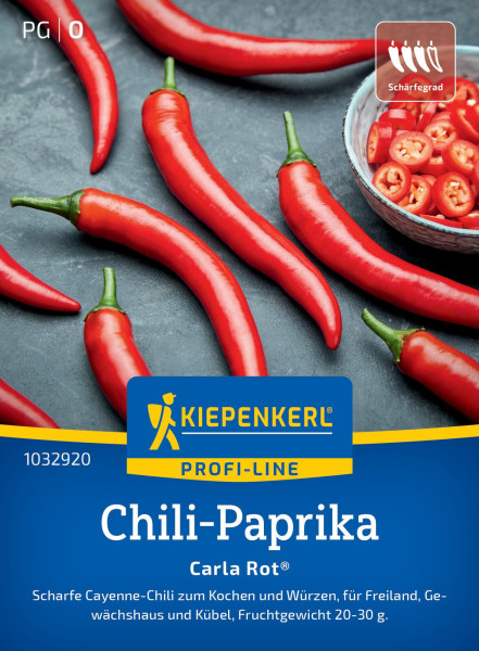 Kiepenkerl Chili-Paprika Carla Rot® F1