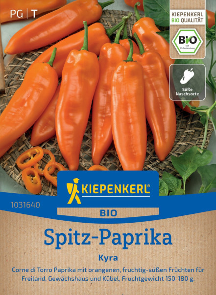 Kiepenkerl BIO Spitz-Paprika Kyra