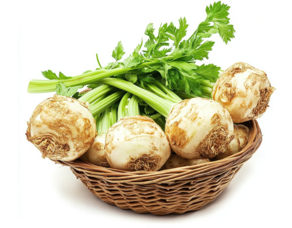 large-fresh-celery-root-and-green-celery-in-a-woven-basket
