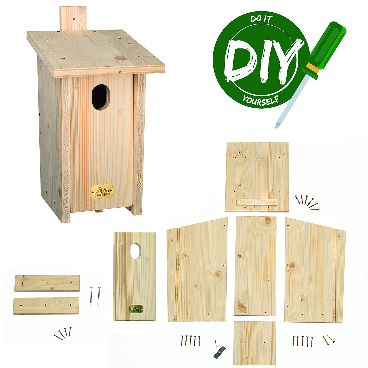 Gardigo Nistkasten Gartenrotschwanz BausatzDIY Ihr idealer Helfer für
