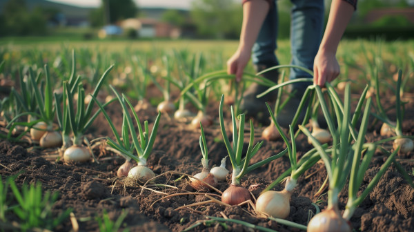 large-a-young-farmer-farming-onions-field-landscape-from-the-back-generated-by-artificial-intelligence