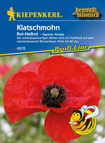 Kiepenkerl Klatschmohn Rot-Hellrot
