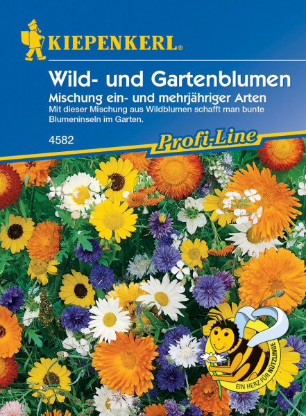 Kiepenkerl Blumenmischung Wild- und Gartenblumen